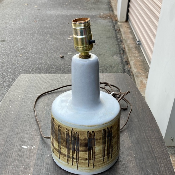 Gordon Martz, Marshall Studios inc. Stoneware Table Lamp Real!! - Picture 1 of 10